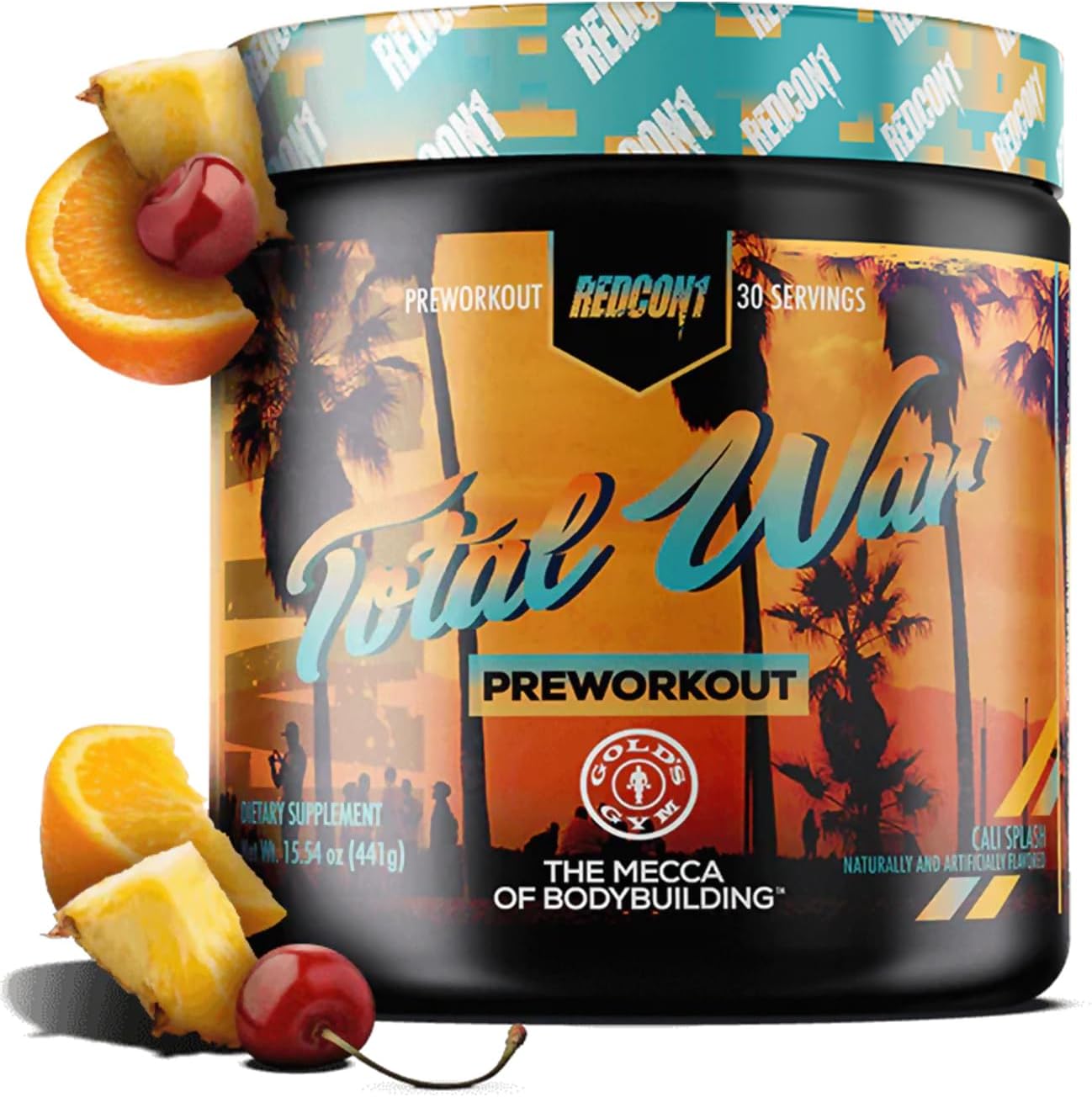 Total War Pre Workout Powder, Blue Raspberry - Beta Alanine + Citrulline Malate Keto Friendly Preworkout for Men & Women with 320Mg of Caffeine - Fast Acting (30 Servings)